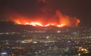 Mapa de incendios en España